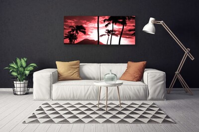 Slika na platnu Top palm trees narava