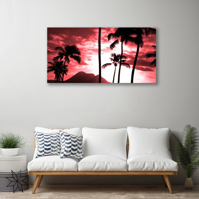 Slika na platnu Top palm trees narava