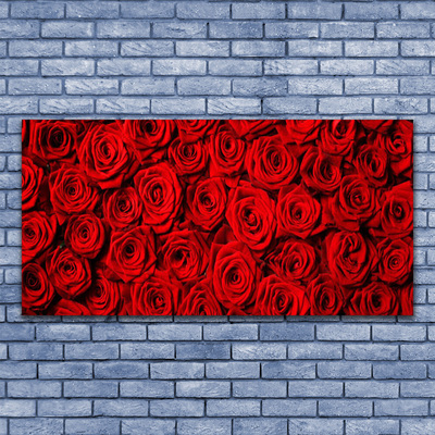 Slika na platnu Roses na wall