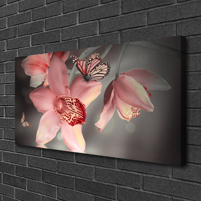 Slika na platnu Rože na steni