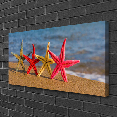 Slika na platnu Starfish beach art