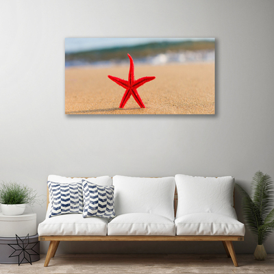 Slika na platnu Starfish beach art