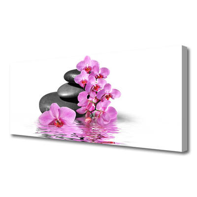 Slika na platnu Beautiful flower stones
