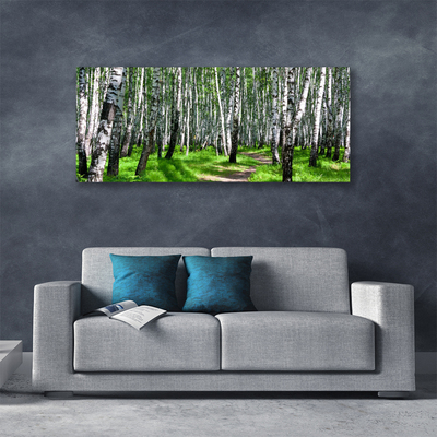 Slika na platnu Grass drevesa narava