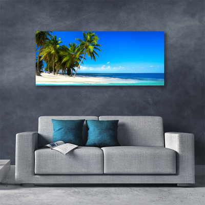 Slika na platnu Palm tree morje landscape