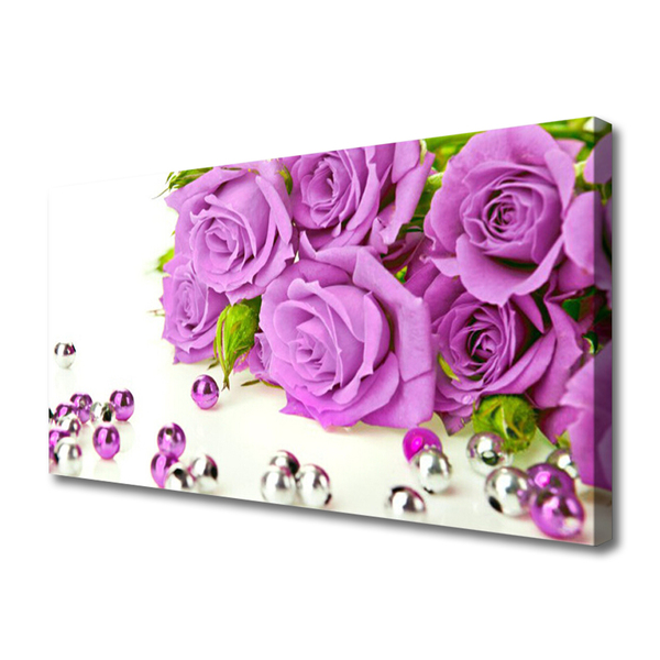 Slika na platnu Vrtnice cvetje