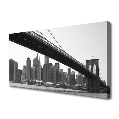 Slika na platnu Bridge mesto arhitektura