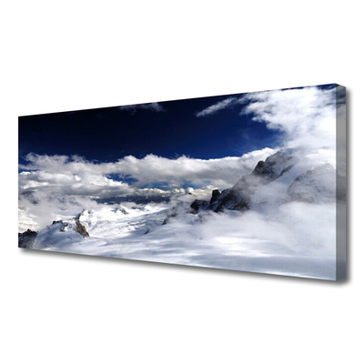 Slika na platnu Oblaki mountain landscape