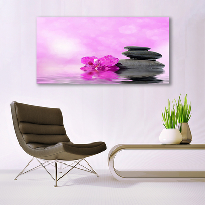 Slika na platnu Pink flower art