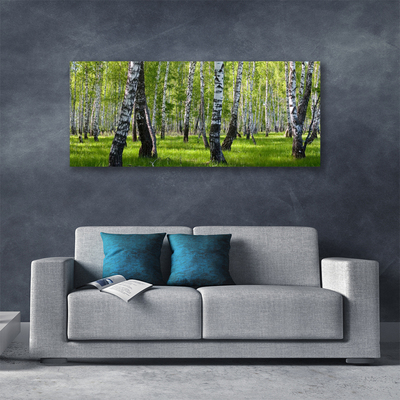 Slika na platnu Gozdna drevesa narava