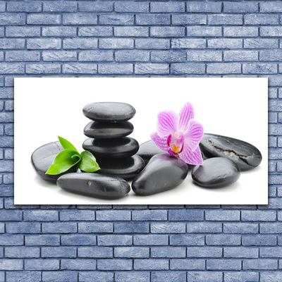 Slika na platnu Flower zen stones