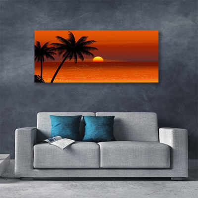 Slika na platnu Palma sea sun landscape