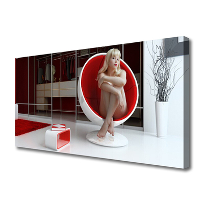 Slika na platnu Soba naked woman