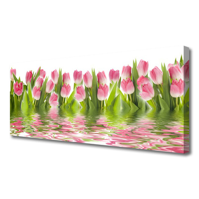 Slika na platnu Obrat tulipani nature