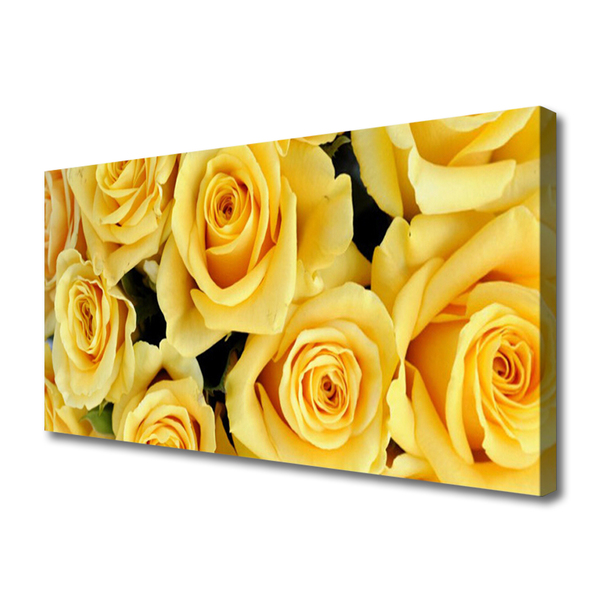 Slika na platnu Roses flowers rastlin