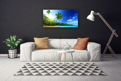 Slika na platnu Palm beach sea landscape