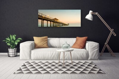 Slika na platnu Morje bridge arhitektura