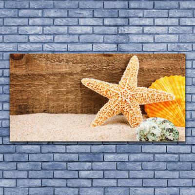 Slika na platnu Starfish sand art