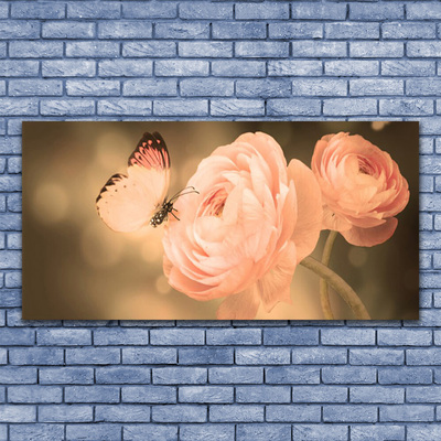 Slika na platnu Butterfly roses narava