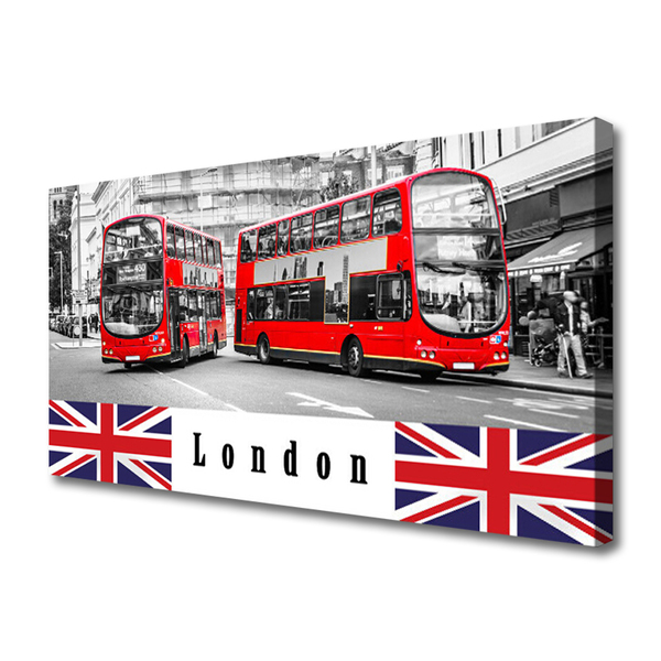 Slika na platnu London bus art