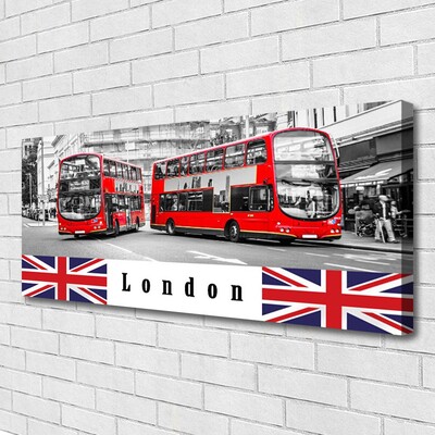 Slika na platnu London bus art