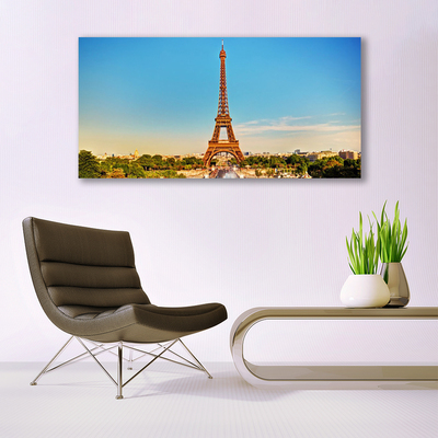 Slika na platnu Eifflov stolp pariz mesta