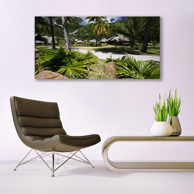 Slika na platnu Listi palm trees narava