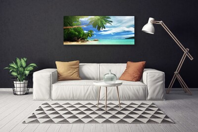 Slika na platnu Palm beach sea landscape