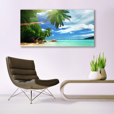 Slika na platnu Palm beach sea landscape