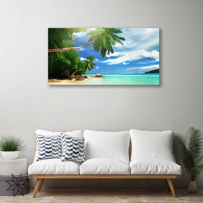 Slika na platnu Palm beach sea landscape