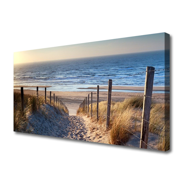 Slika na platnu Plaža landscape pot