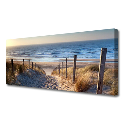 Slika na platnu Plaža landscape pot