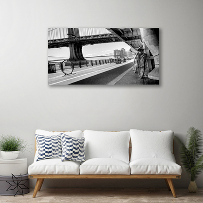 Slika na platnu Arhitektura koles bridge
