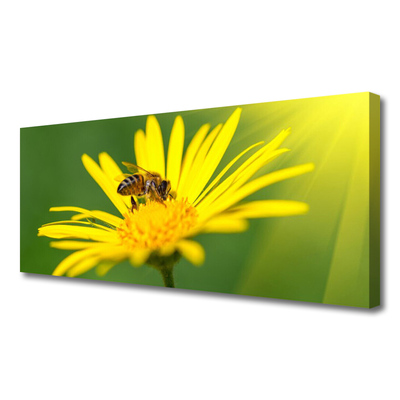Slika na platnu Bee flower narava
