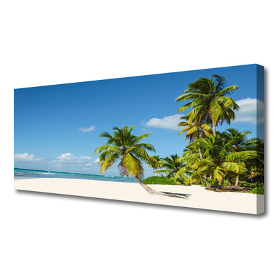 Slika na platnu Palm beach sea landscape