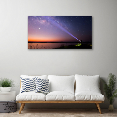 Slika na platnu Star night milky way