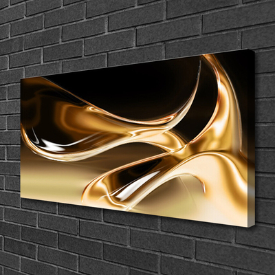 Slika na platnu Zlato abstract art art