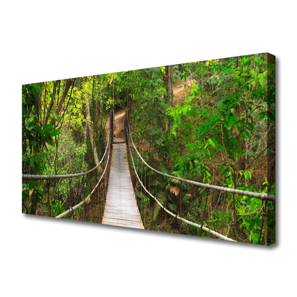 Slika na platnu Večina jungle deževni gozd