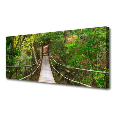 Slika na platnu Večina jungle deževni gozd