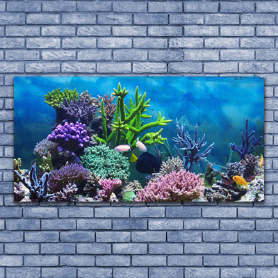 Slika na platnu Aquarium fish pod vode