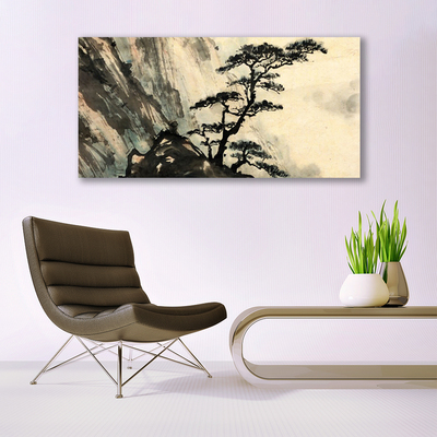 Slika na platnu Painted tree art