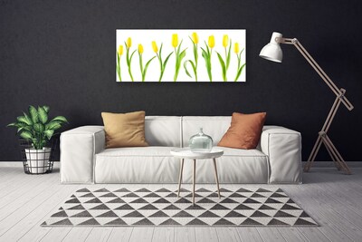 Slika na platnu Tulipani rumenimi cvetovi