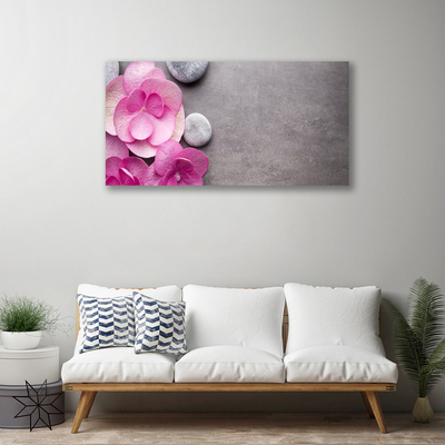 Slika na platnu Pink flowers aromaterapija