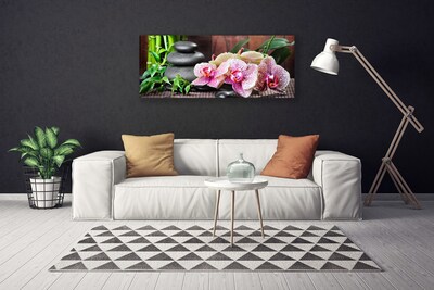 Slika na platnu Bamboo orchid spa
