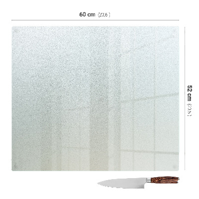 Zaščita za kuhinjski pult Pravokotna polprosojna