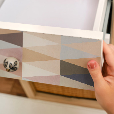 Samolepilna folija za pohištvo Pastelna geometrija