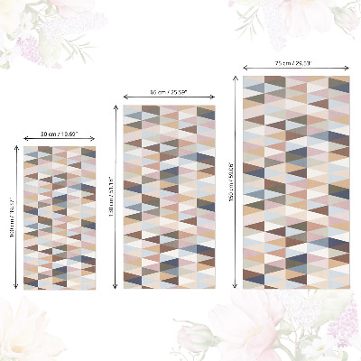 Samolepilna folija za pohištvo Pastelna geometrija