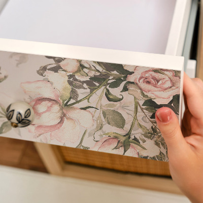 Pohištvena folija Starinsko cvetje