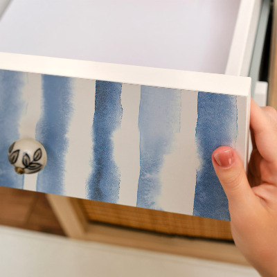 Folija za pohištvo Modre črte