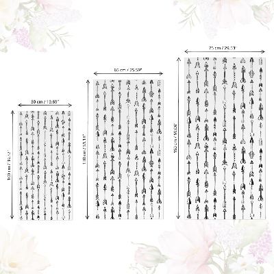 Samolepilna tapeta za pohištvo Oblike puščic